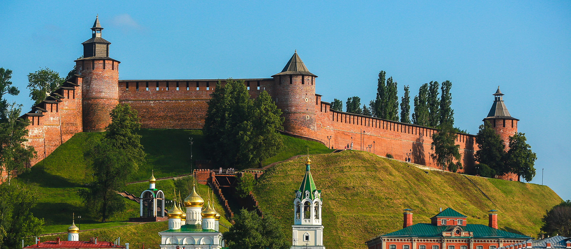 Крепость в Нижнем Новгороде Кремль 1508-1515